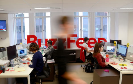 BuzzFeed澳大利亚办公室内