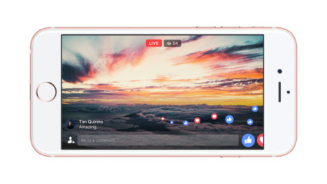 Facebook Live手机直播